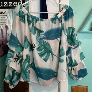 Off the shoulder top